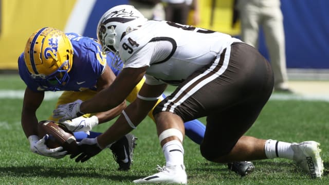 Western Michigan defensive lineman Marshawn Kneeland.